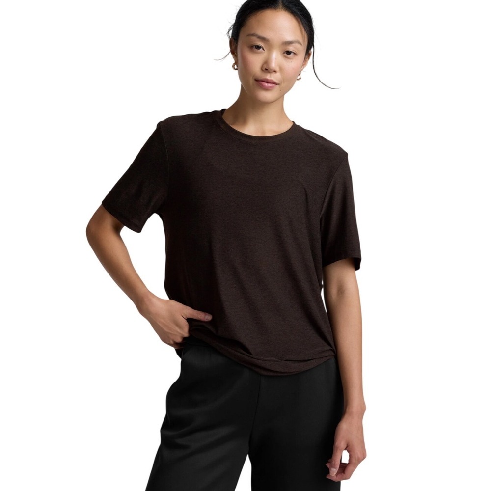 BURBERRY LONDON Knit Sweater Top  Angora Modal Short Sleeve Size 44 M-L‎